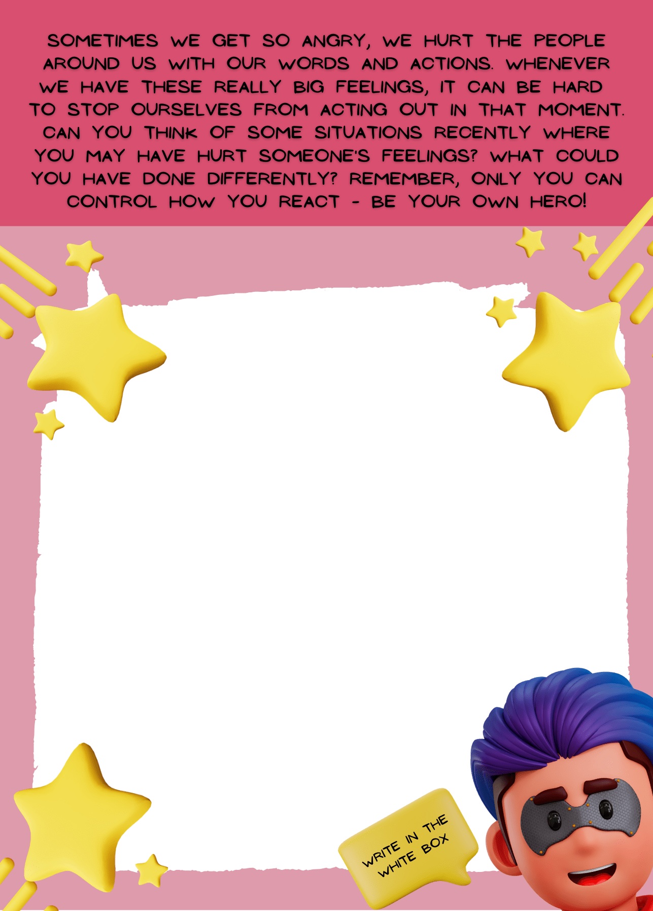 ©️ I Feel Angry - Flashcards for ages 5-11 - DandyLandyBooks